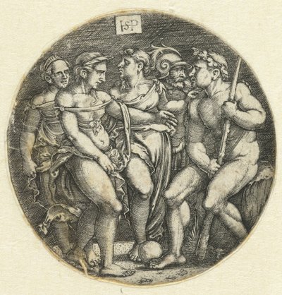 Il giudizio di Paride da Hans Sebald Beham