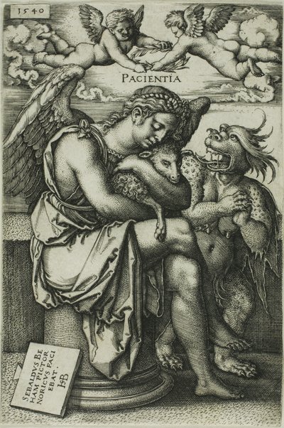 Pazienza da Hans Sebald Beham