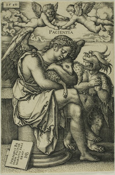 Pazienza da Hans Sebald Beham