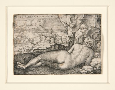 Penitenza di San Giovanni Crisostomo da Hans Sebald Beham