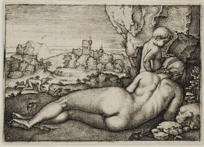 Penitenza di San Giovanni Crisostomo da Hans Sebald Beham