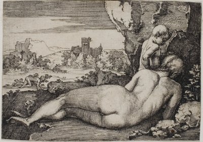 Penitenza di San Giovanni Crisostomo da Hans Sebald Beham