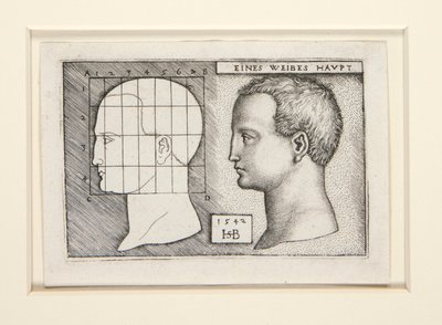 Studi di proporzioni per da Hans Sebald Beham