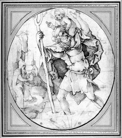 San Cristoforo da Hans Sebald Beham