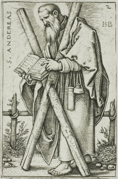 San Andrea, tavola 2 da I Dodici Apostoli da Hans Sebald Beham