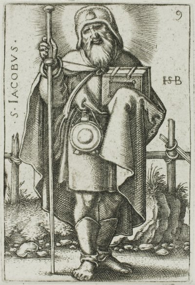 San Giacomo Maggiore, tavola 9 da I Dodici Apostoli da Hans Sebald Beham