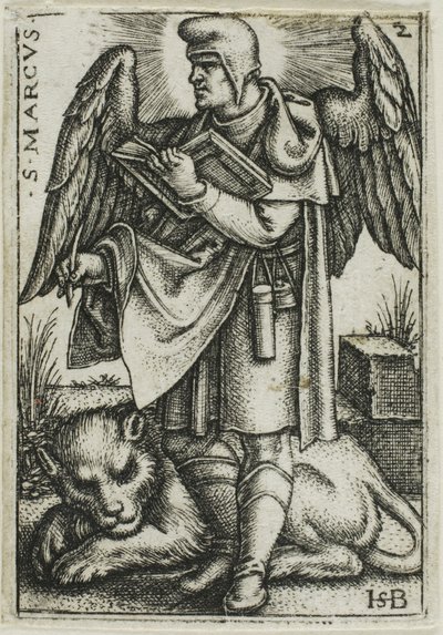 San Marco, da I quattro evangelisti da Hans Sebald Beham