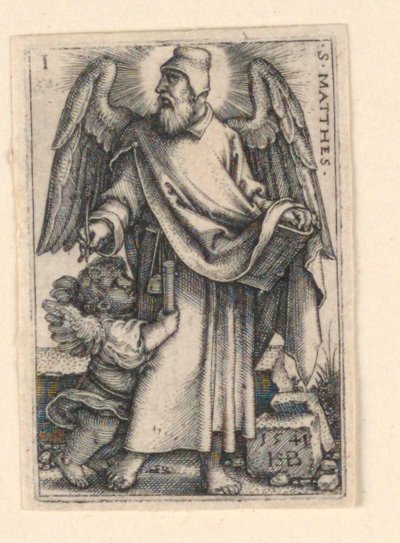 San Matteo, dai Quattro Evangelisti da Hans Sebald Beham