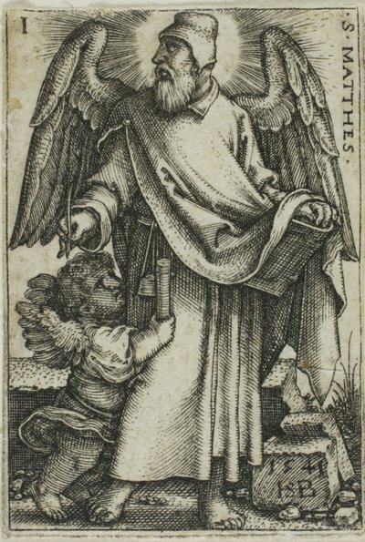 San Matteo, dai Quattro Evangelisti da Hans Sebald Beham