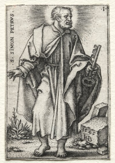 San Simone Pietro da Hans Sebald Beham