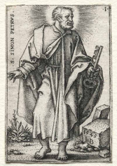 San Simone Pietro, 1545-1546 da Hans Sebald Beham