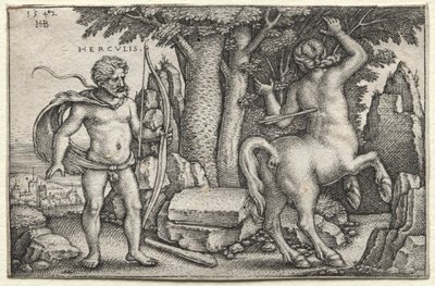 Ercole e Nesso da Hans Sebald Beham