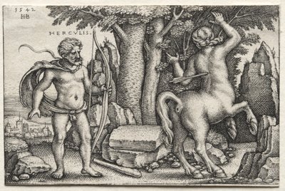 Ercole e Nesso da Hans Sebald Beham