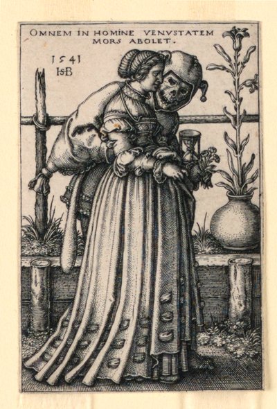 La signora e la morte da Hans Sebald Beham