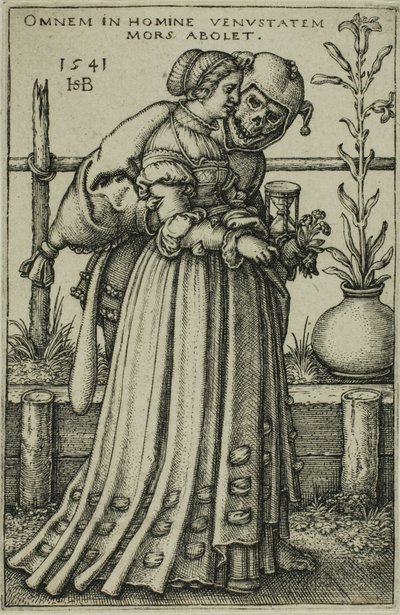 La signora e la morte da Hans Sebald Beham