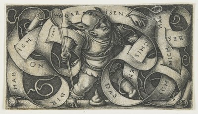 Il piccolo buffone da Hans Sebald Beham