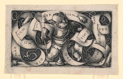 Il piccolo buffone da Hans Sebald Beham