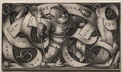 Il piccolo buffone da Hans Sebald Beham