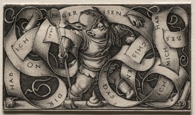 Il Piccolo Buffone, 1542 da Hans Sebald Beham