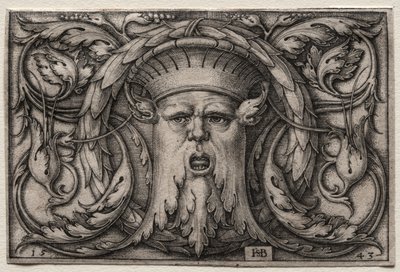 La maschera da Hans Sebald Beham