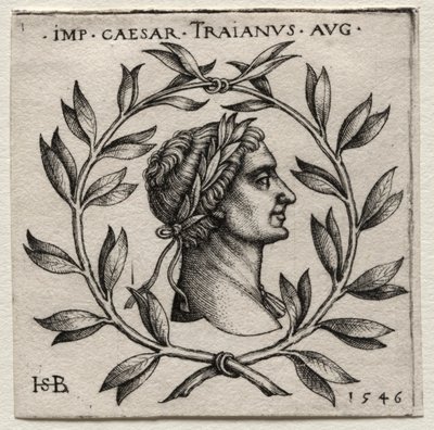 Traiano, 1546 da Hans Sebald Beham