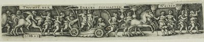 Processione trionfale delle nobili donne gloriose da Hans Sebald Beham