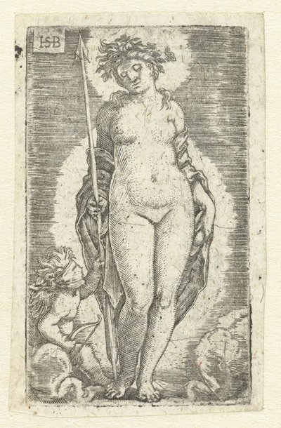 Venere e Cupido da Hans Sebald Beham