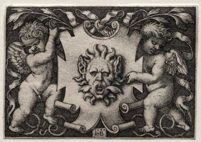 Vignetta al Mascherone, 1544 da Hans Sebald Beham