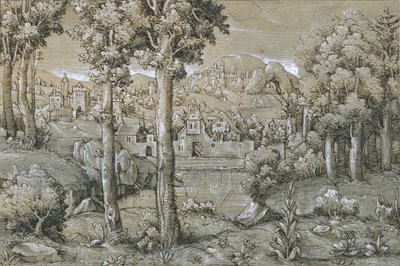 Paesaggio immaginario da Hans Sebald Lautensack