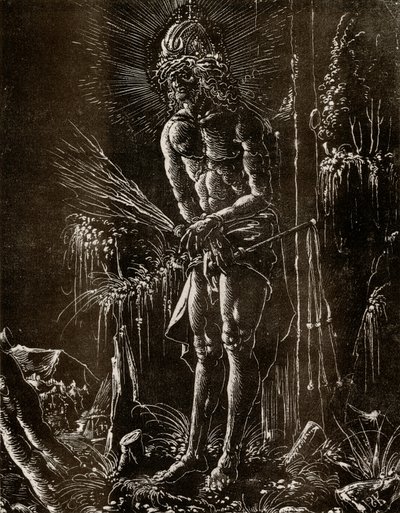 Cristo come Uomo dei Dolori da Hans Springinklee