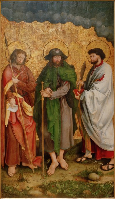 Tre apostoli da Hans Strüb