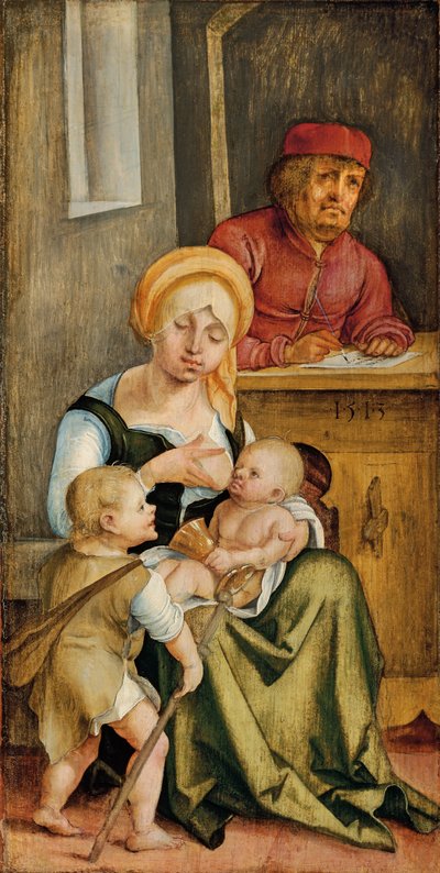 Maria Clopa e la sua famiglia, 1515 da Hans Suess Kulmbach