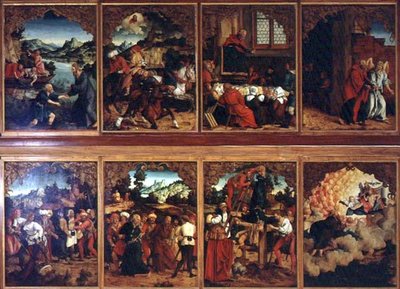 Polittico: La vita di Cristo da Hans Suess Kulmbach