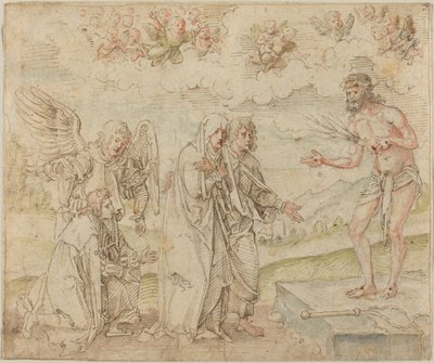 Maria e Giovanni davanti all