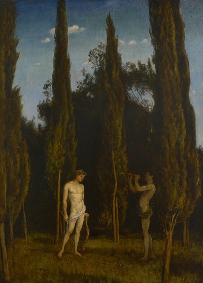 Apollo e Marsia da Hans Thoma