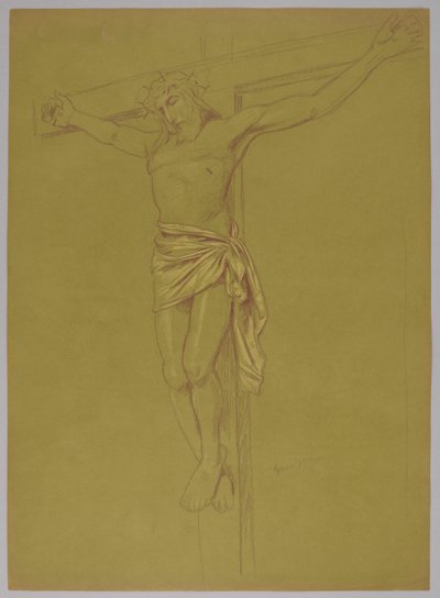 Cristo sulla croce da Hans Thoma