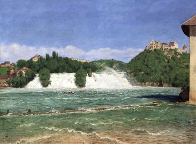 Le cascate del Reno a Sciaffusa da Hans Thoma