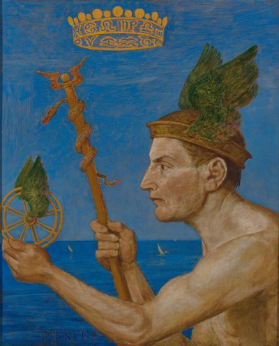 Mercurio da Hans Thoma