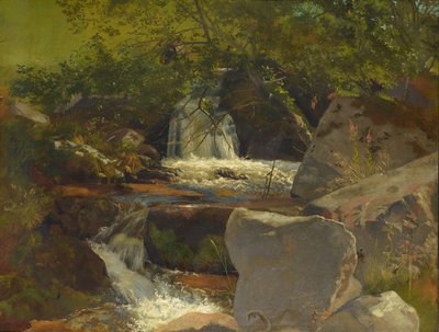 Ruscello della Foresta Nera da Hans Thoma