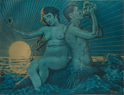 Tritone e Nereide da Hans Thoma