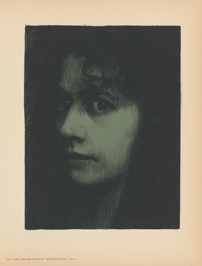 Testa di Studio Femminile da Hans Unger
