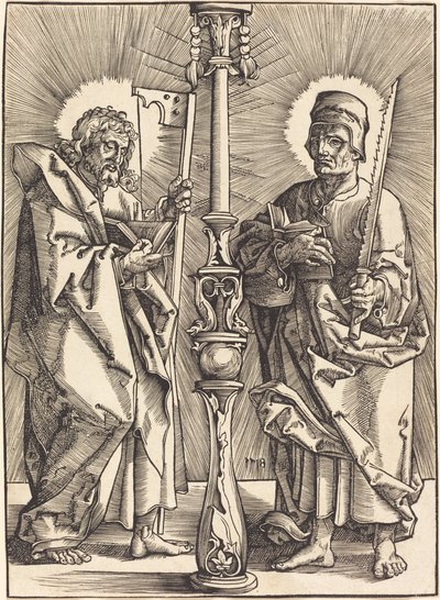 San Giacomo il Minore e San Simone da Hans Vischer