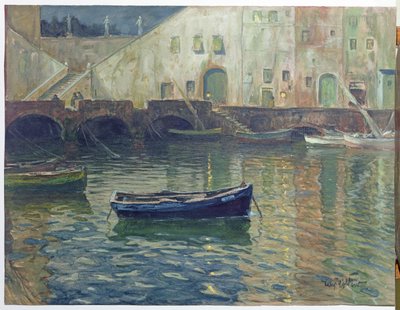Porto al Chiaro di Luna, c.1900 da Hans Volcker