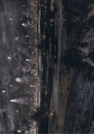 La terza battaglia della Champagne: bombardamento di artiglieria a ovest delle Argonne, settembre 1915, illustrazione da Hindenburg pubblicata da Daterlandischer Derlag C U Weller Berlino da Hans W. Schmidt