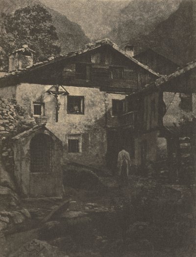 Un Angolo di Villaggio da Hans Watzek