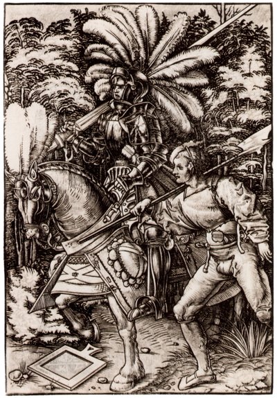 Cavaliere e Alabardiere da Hans Wechtlin