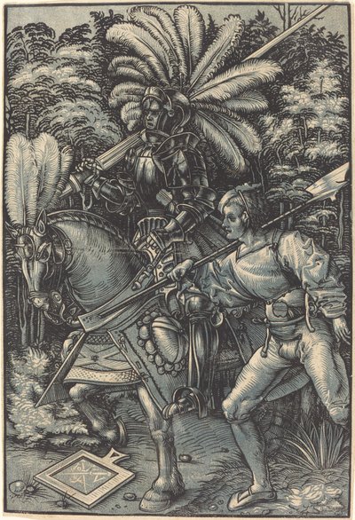 Il cavaliere e il servo da Hans Wechtlin I