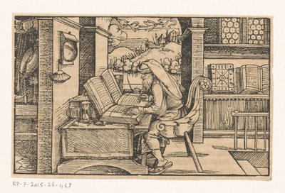 Cicerone nel suo studio da Hans Weiditz (II) (attributed to)
