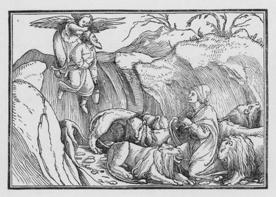 Daniele nella fossa dei leoni, Bel e il Drago I, 36 da Hans after Holbein the Younger