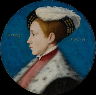 Edoardo VI, c.1545 da Hans after Holbein the Younger